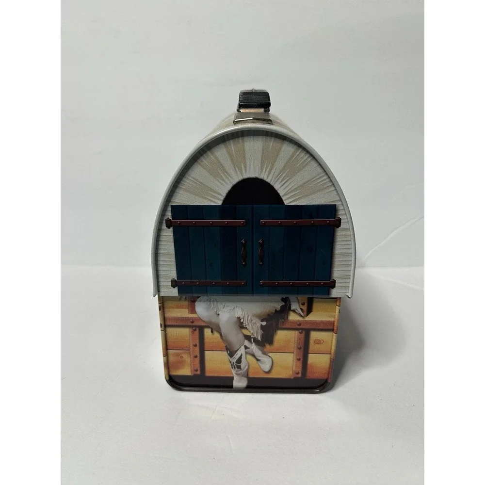 Roy Rogers Dale Evans‎ Chow Wagon Metal Lunch Box Treasure Chest Nostalgia